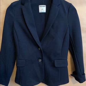 Navy blue blazer